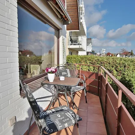 Daire Haus Strandallee 24 Haus Strandallee 24 - Seemanns Meeresblick Scharbeutz